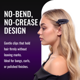 Crimpless Hair Clips