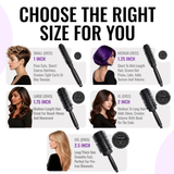 er53  Ionic Ceramic Round Hair Brush