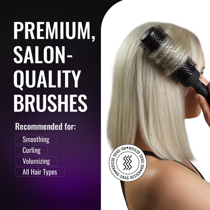 er53  Ionic Ceramic Round Hair Brush