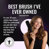 er53  Ionic Ceramic Round Hair Brush