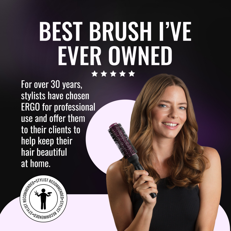 erg65 Super Gentle Round Hair Brush
